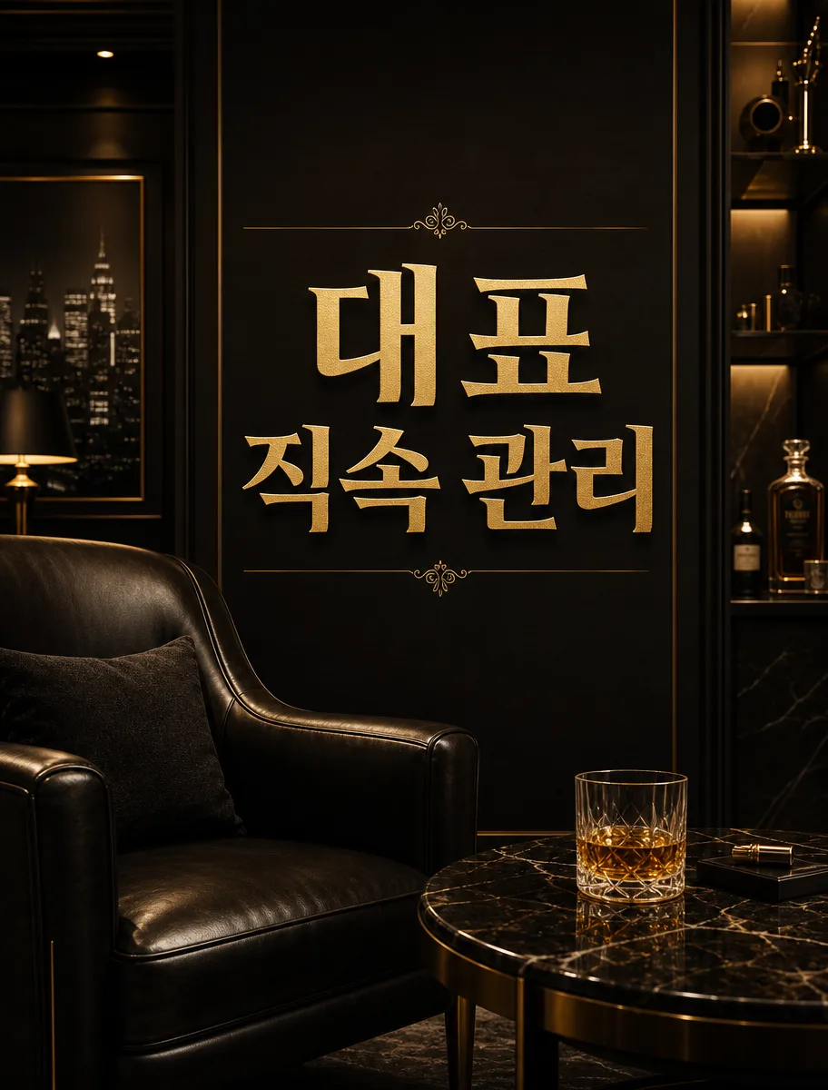 럭셔리 프라이빗 라운지 공간